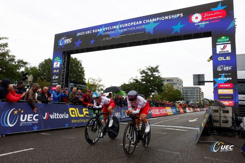 2023 UEC Road European Championships - Drenthe - Junior Mixed Team Relay - Emmen - Emmen 38, km - 21/09/2023 - Poland - photo Luca Bettini/SprintCyclingAgency?2023